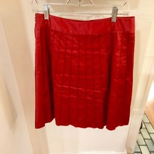 Club Monaco red skirt, size 6
